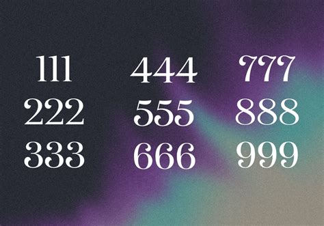 Descubre el Significado de los Números Angelicales y .